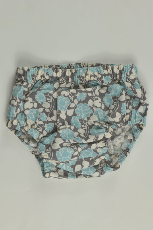 Handmade Size 00 Floral Nappy Cover
