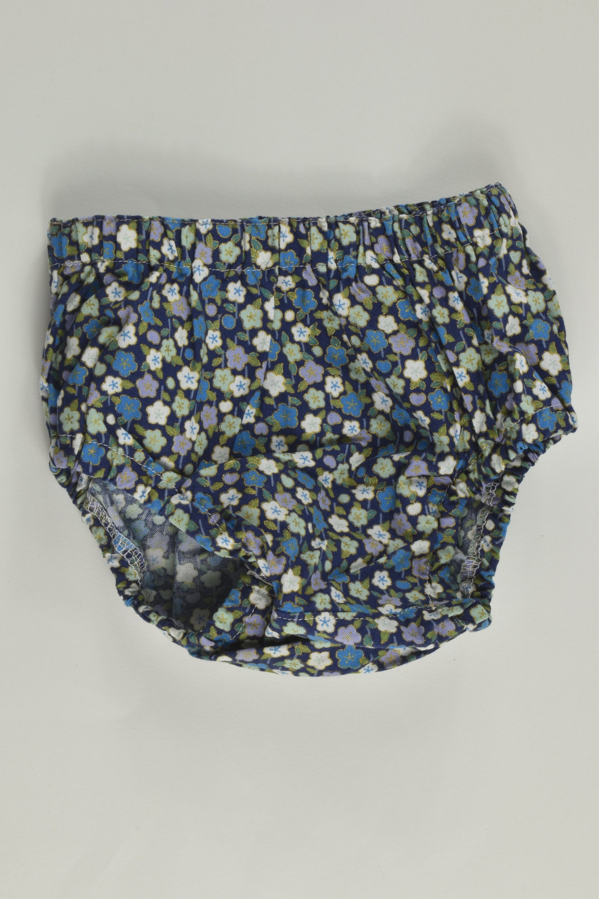 Handmade Size 00 Floral Nappy Cover