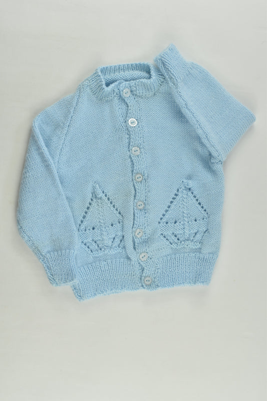 Handmade Size 00 Nautical Knit Cardigan