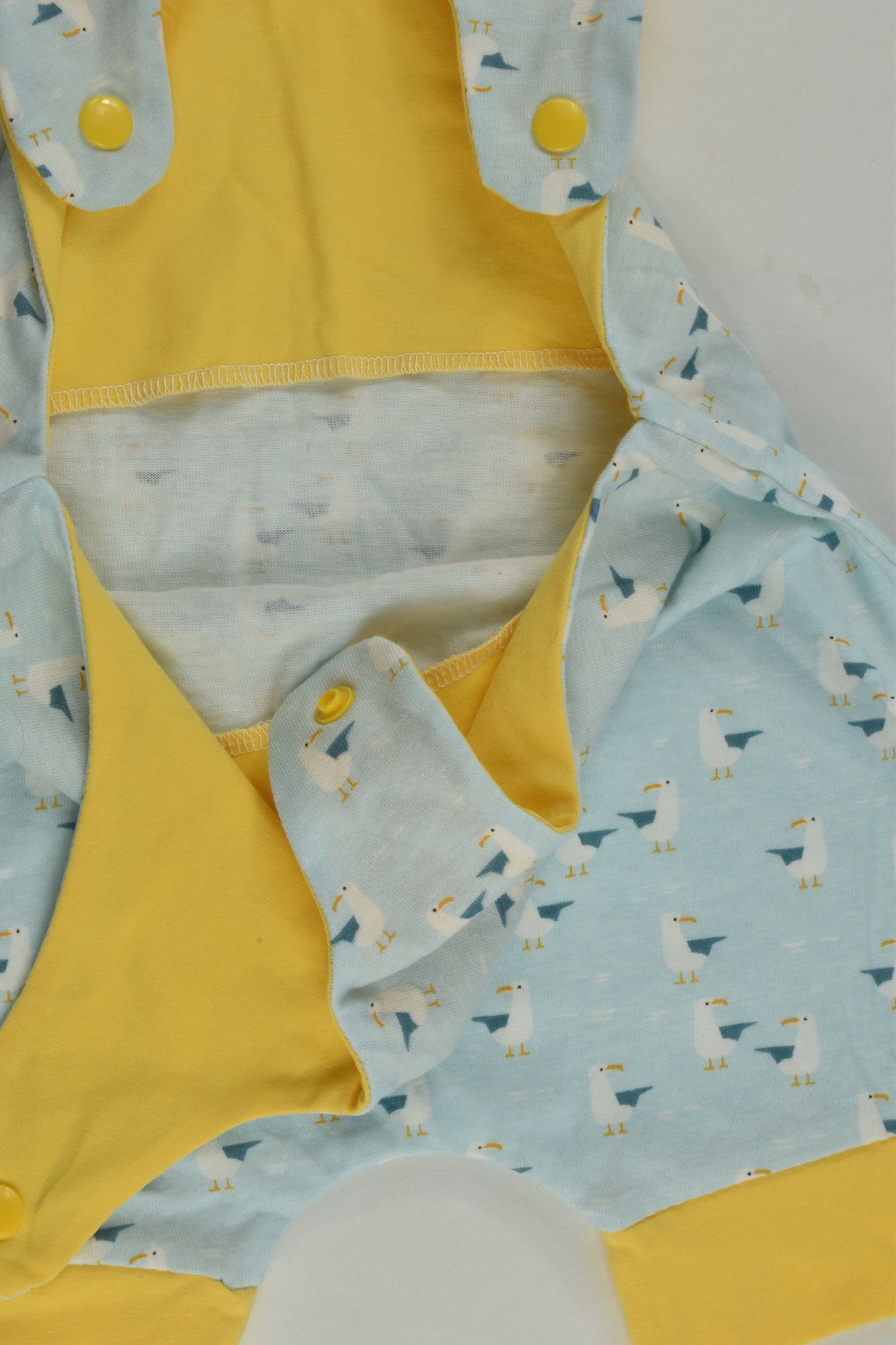 Handmade Size 00 Seagulls Short Romper
