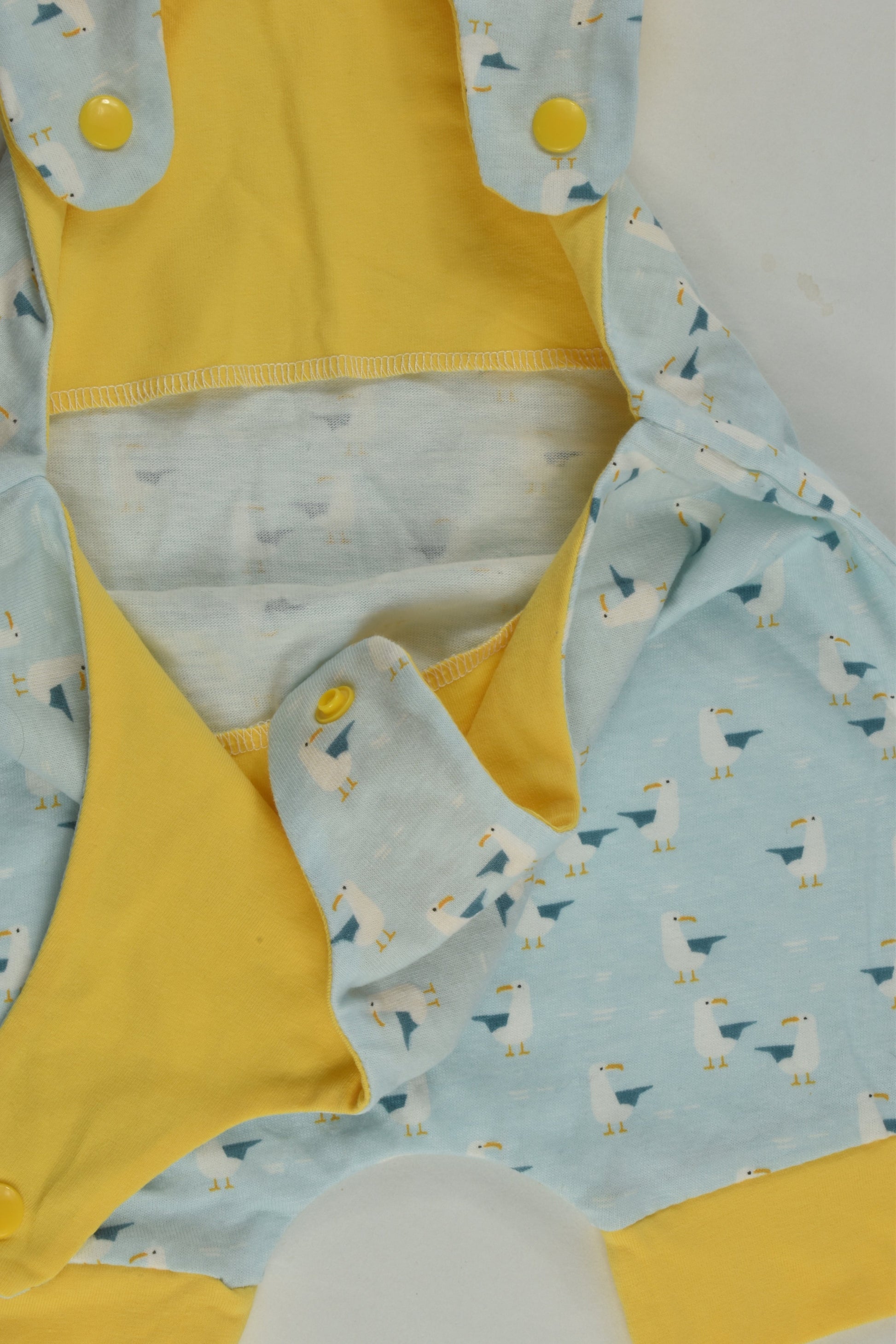 Handmade Size 00 Seagulls Short Romper