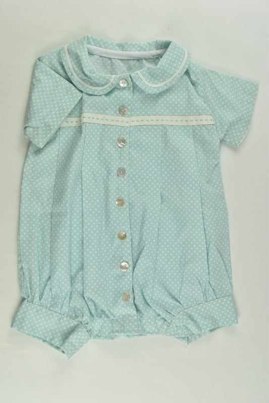 Handmade Size 00 Short Romper