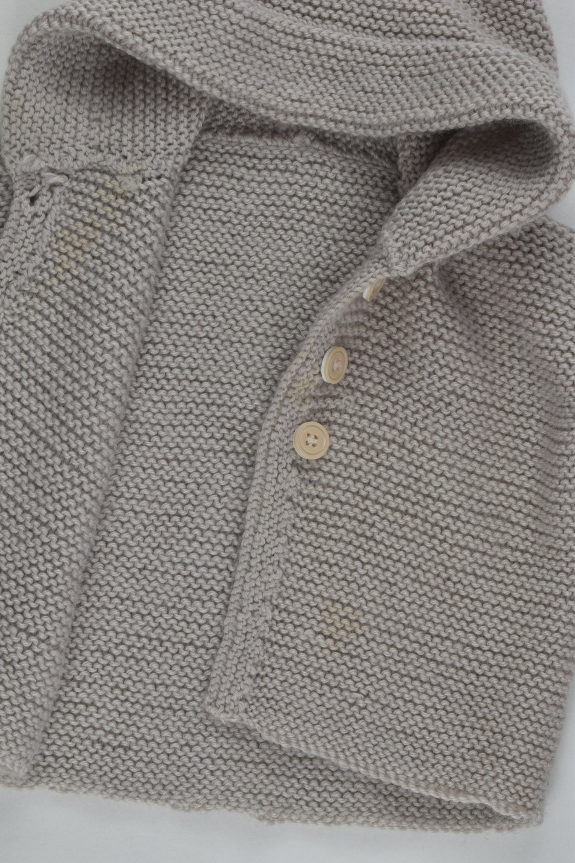 Handmade Size 000 Knit Jumper with Hood