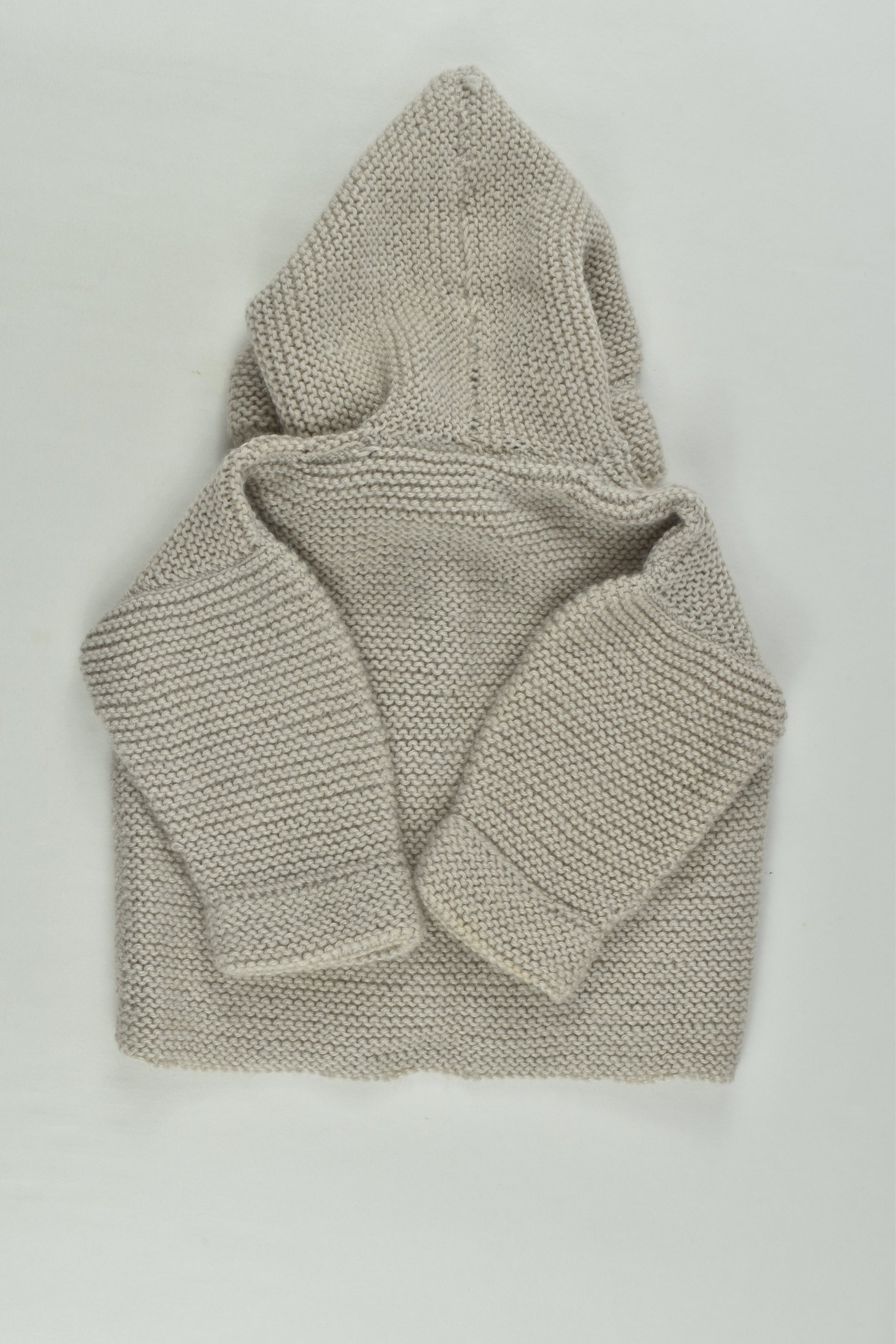 Handmade Size 000 Knit Jumper with Hood