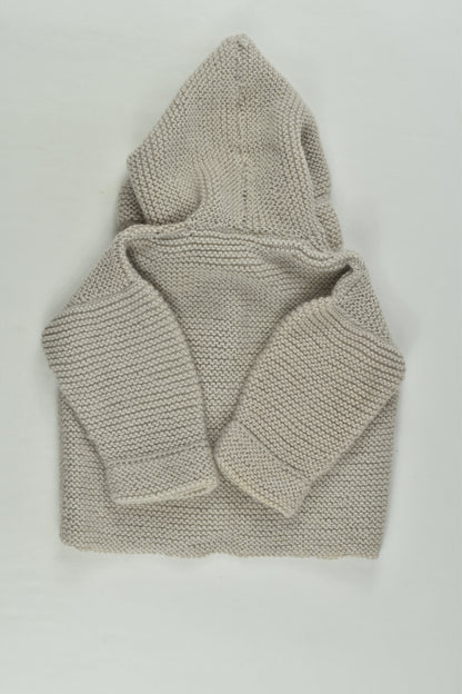 Handmade Size 000 Knit Jumper with Hood