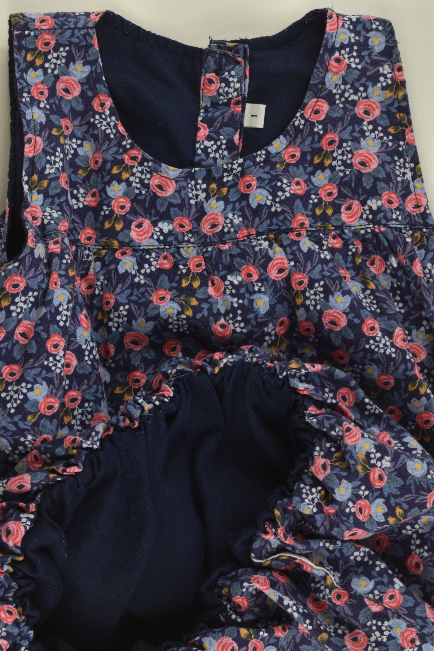 Handmade Size 1 Lined Floral Dress