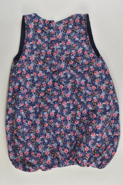 Handmade Size 1 Lined Floral Dress