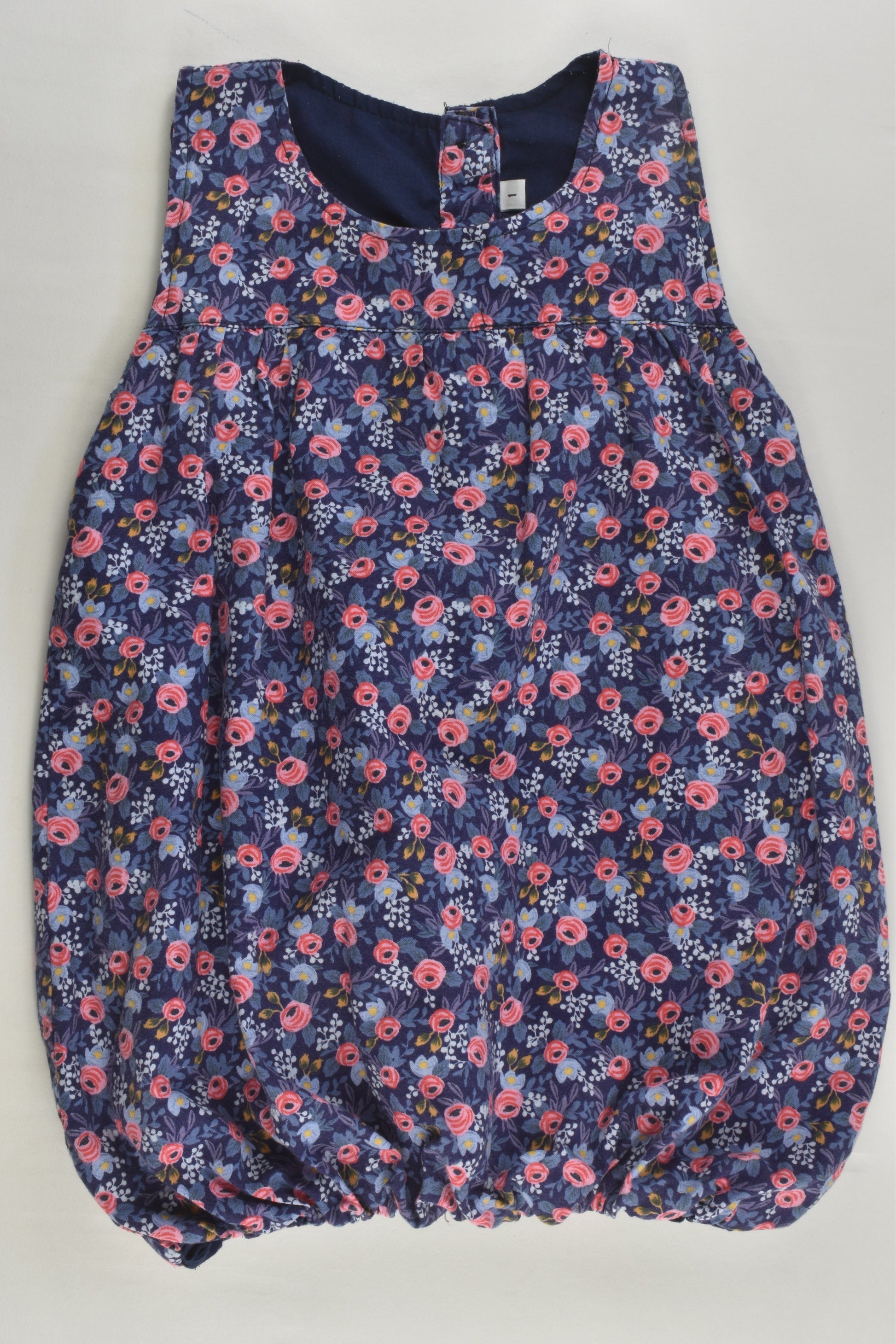 Handmade Size 1 Lined Floral Dress
