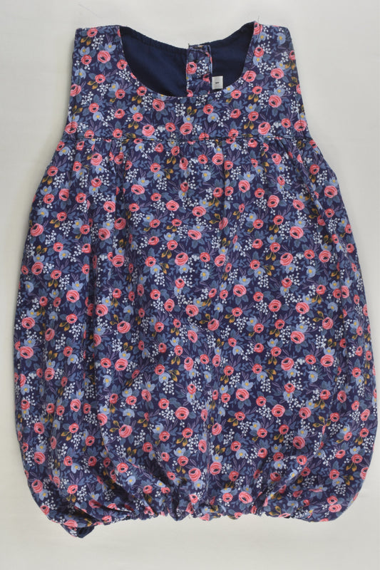 Handmade Size 1 Lined Floral Dress