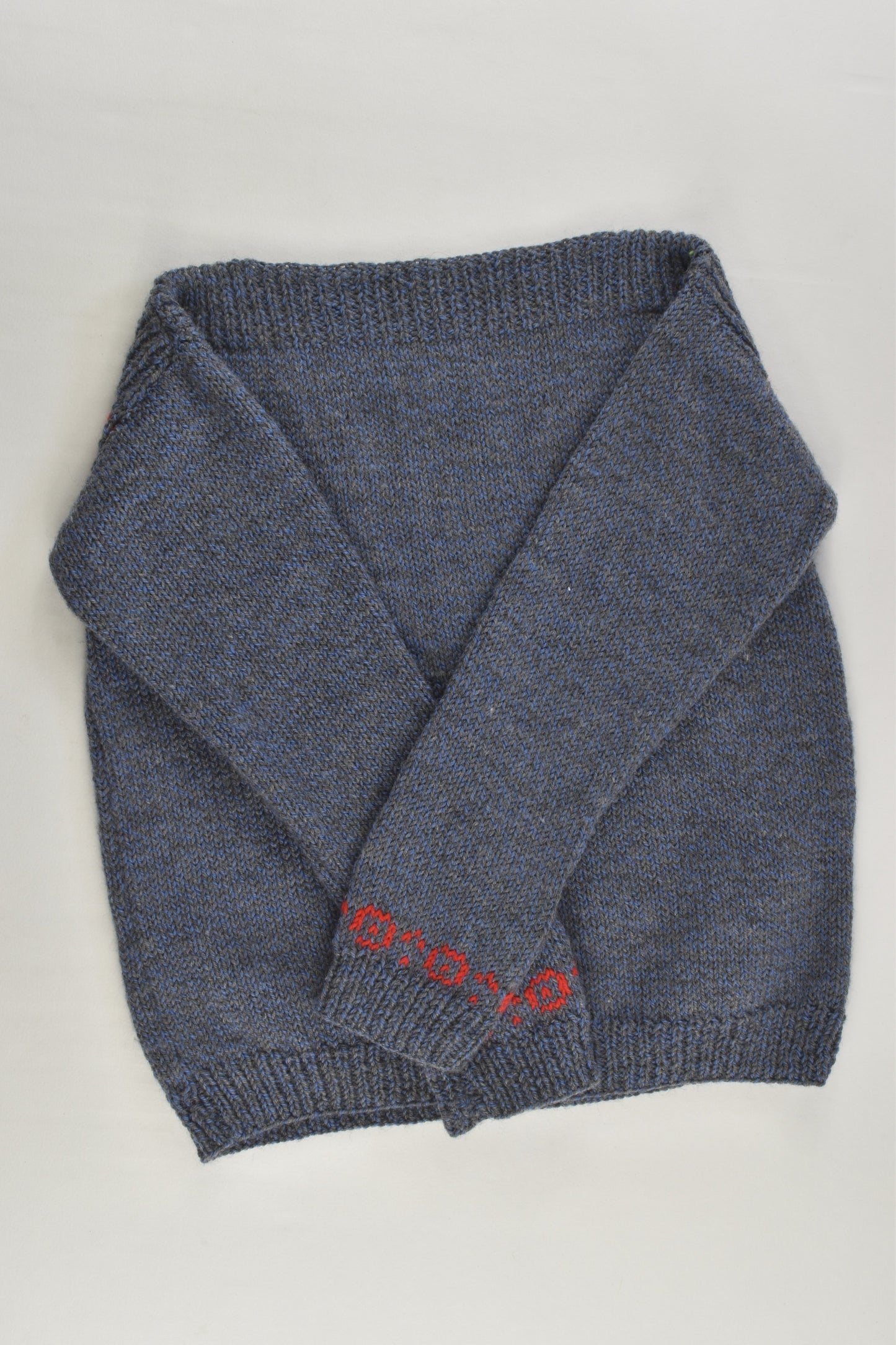 Handmade Size 2-3 Knitted Jumper