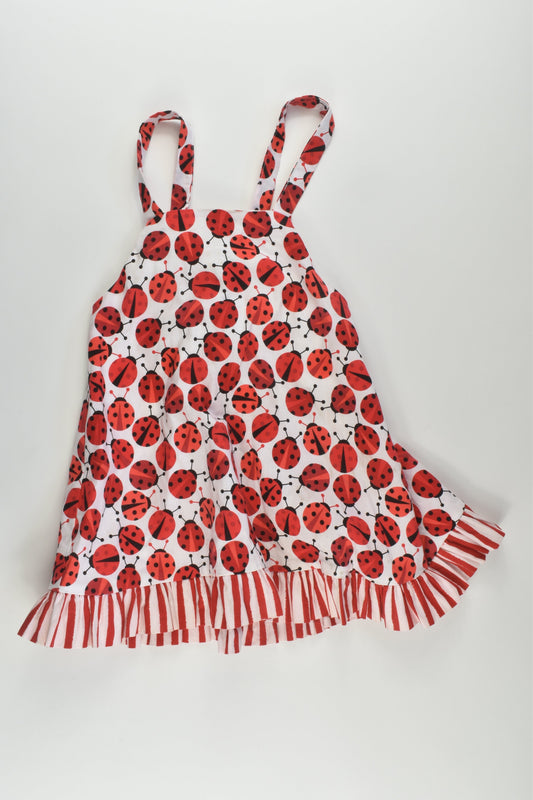 Handmade Size 2-3 Ladybug Dress