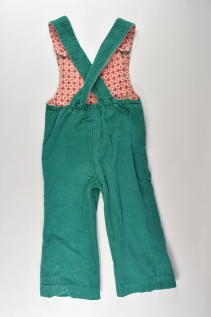 Handmade Size 2-3 Lined Cord Overalls