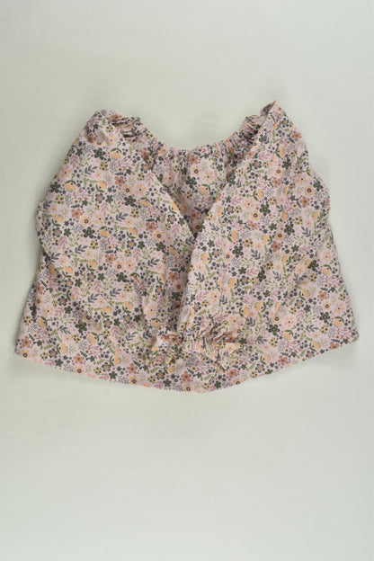 Handmade Size 2 Floral Blouse