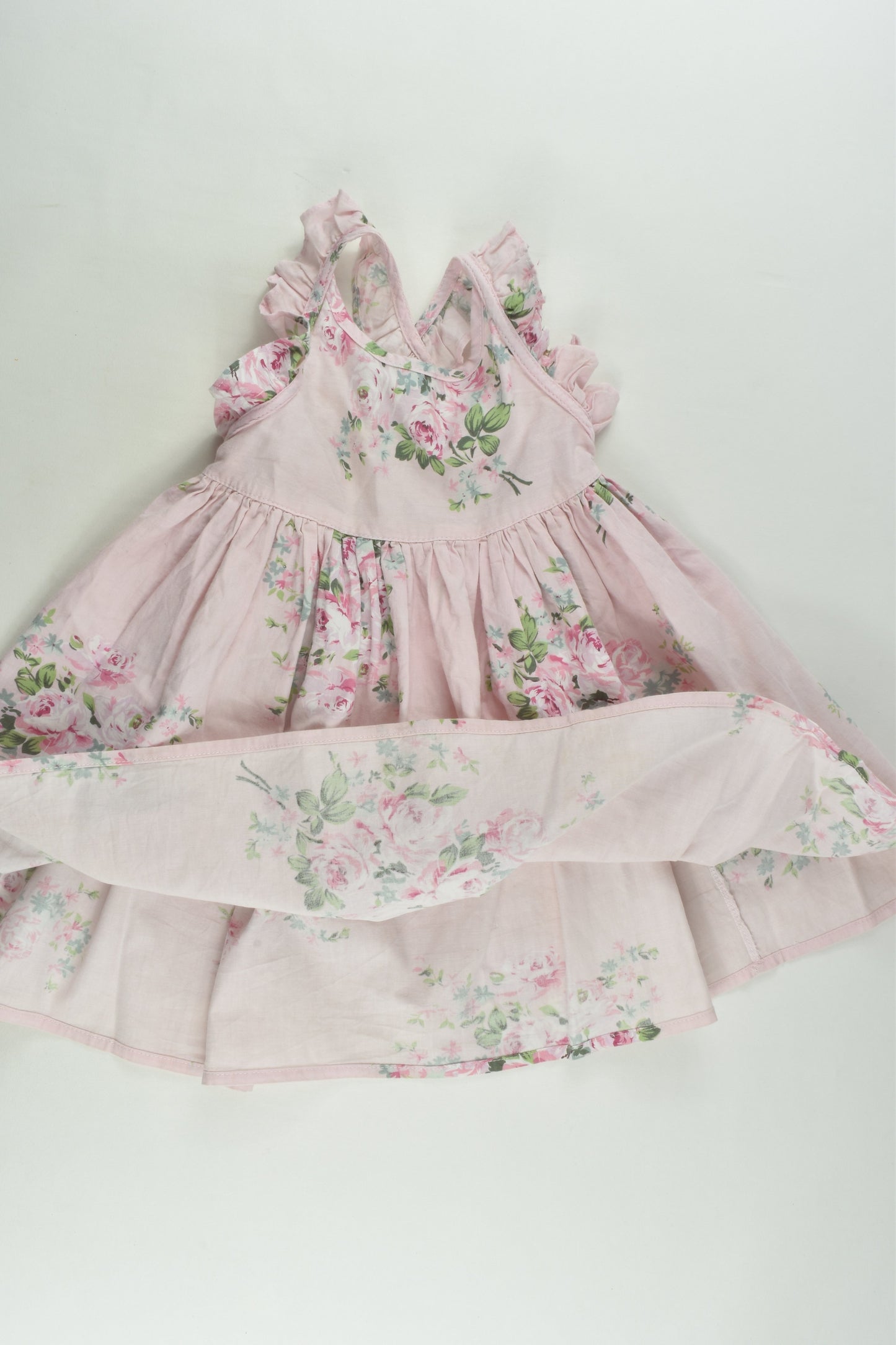 Handmade Size 2 Floral Dress