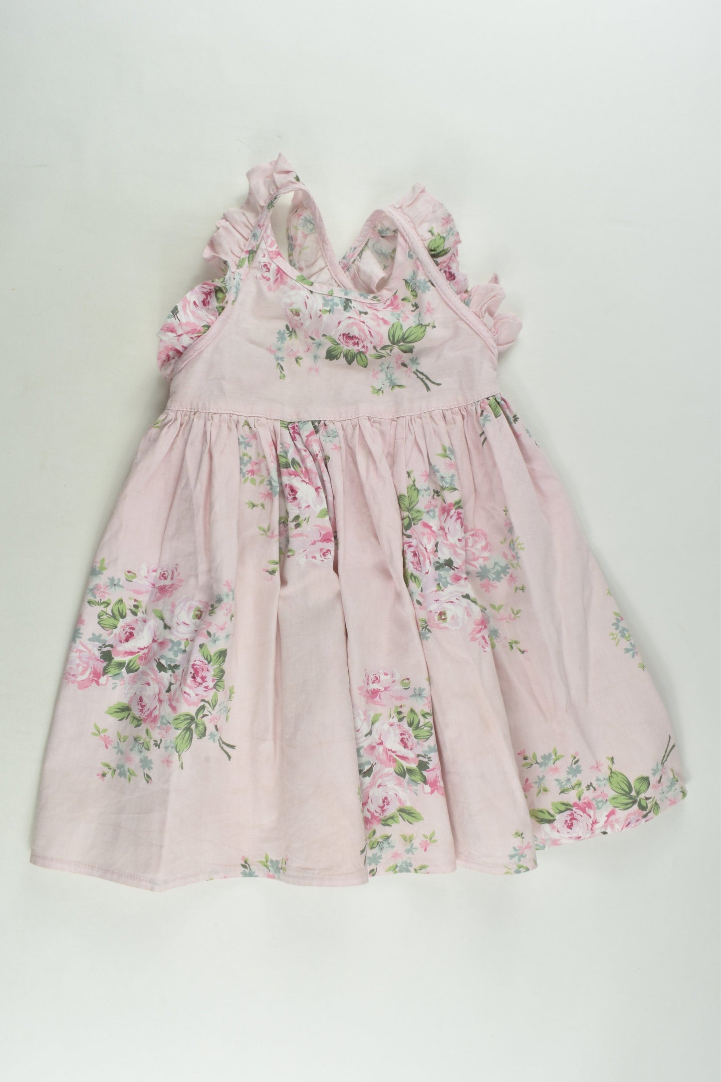 Handmade Size 2 Floral Dress