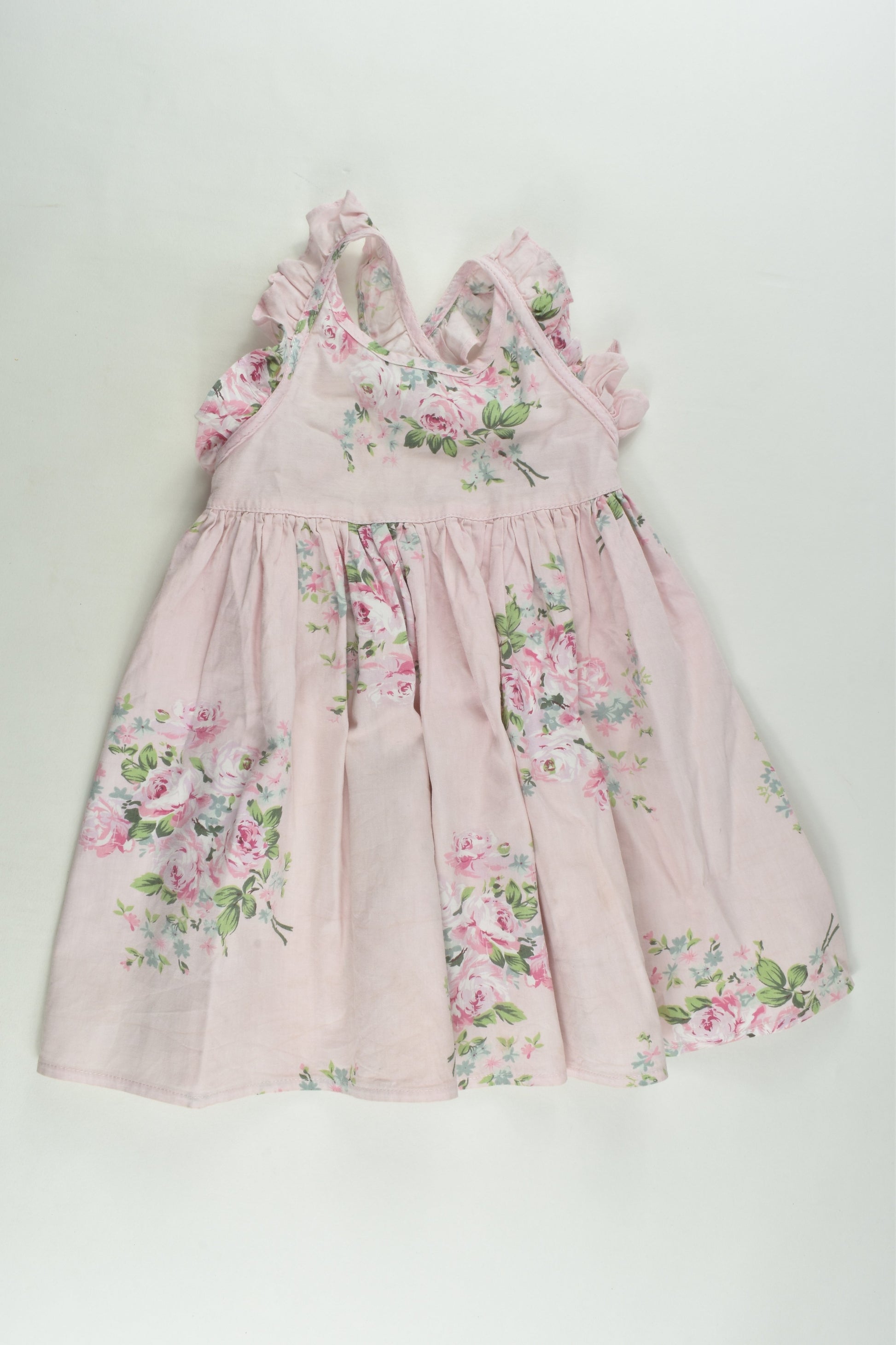 Handmade Size 2 Floral Dress