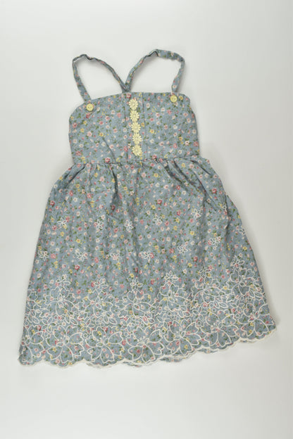 Handmade Size 3-4 Floral Dress