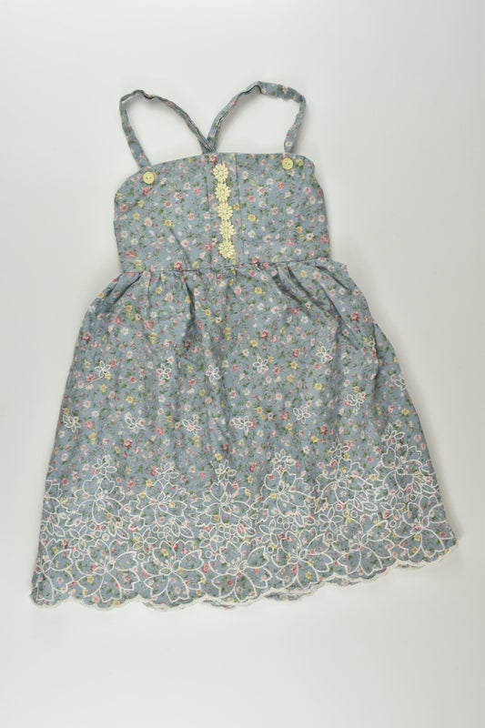 Handmade Size 3-4 Floral Dress