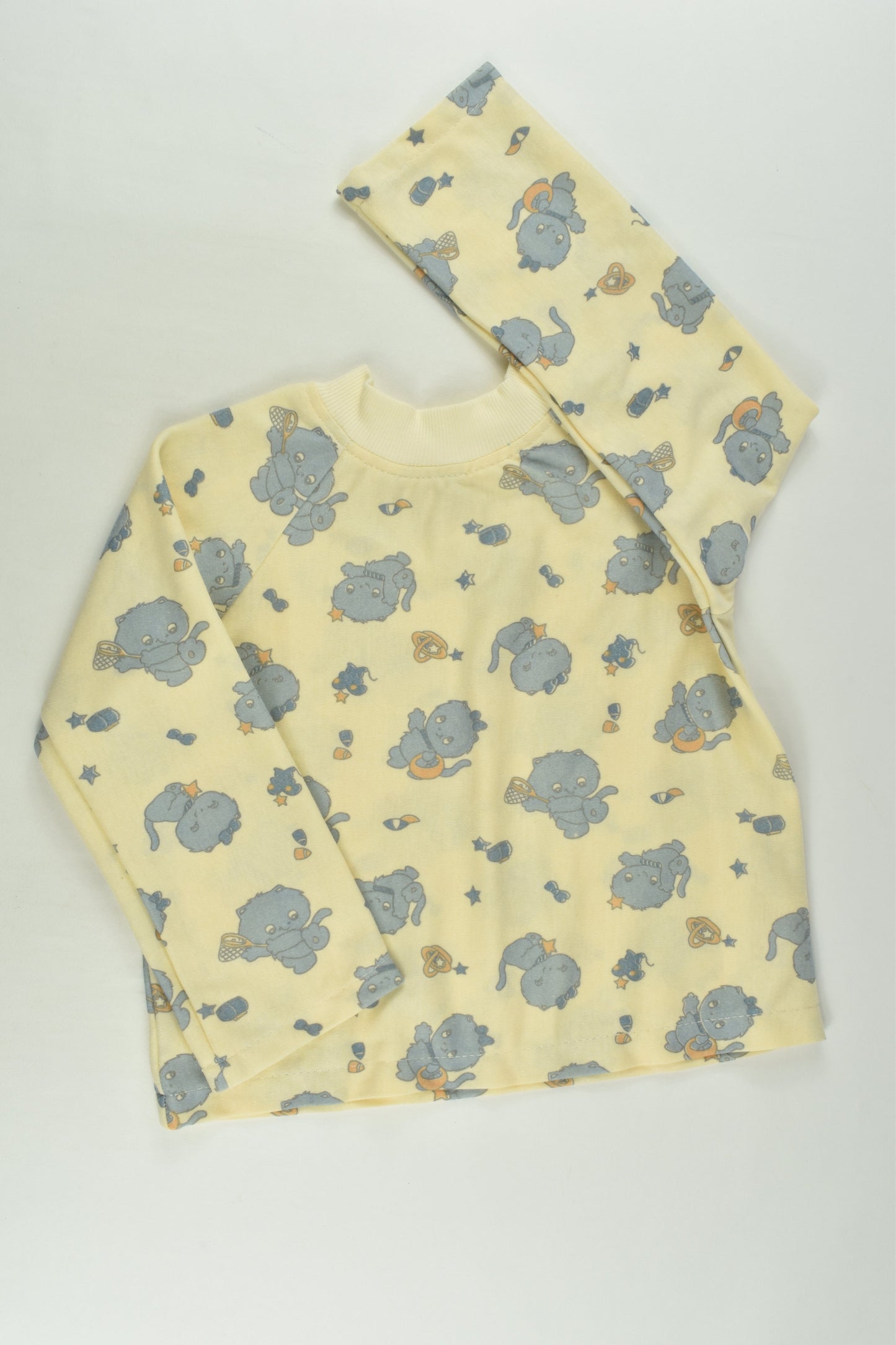 Handmade Size 3 Retro Print Sweater