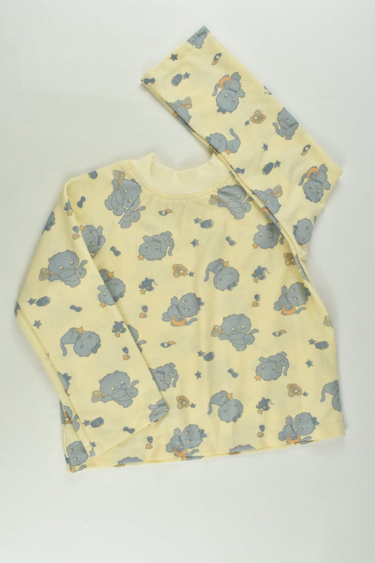 Handmade Size 3 Retro Print Sweater