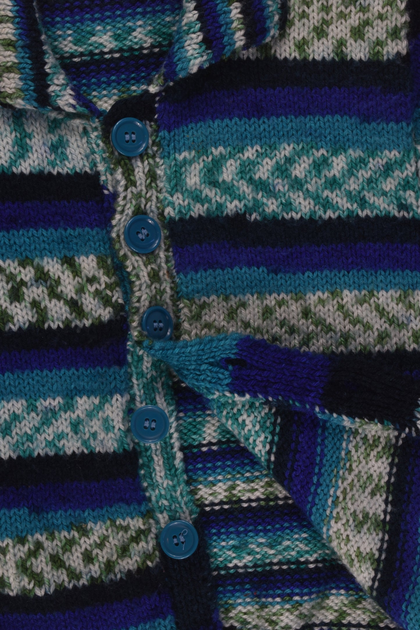 Handmade Size 4-5 Knit Cardigan