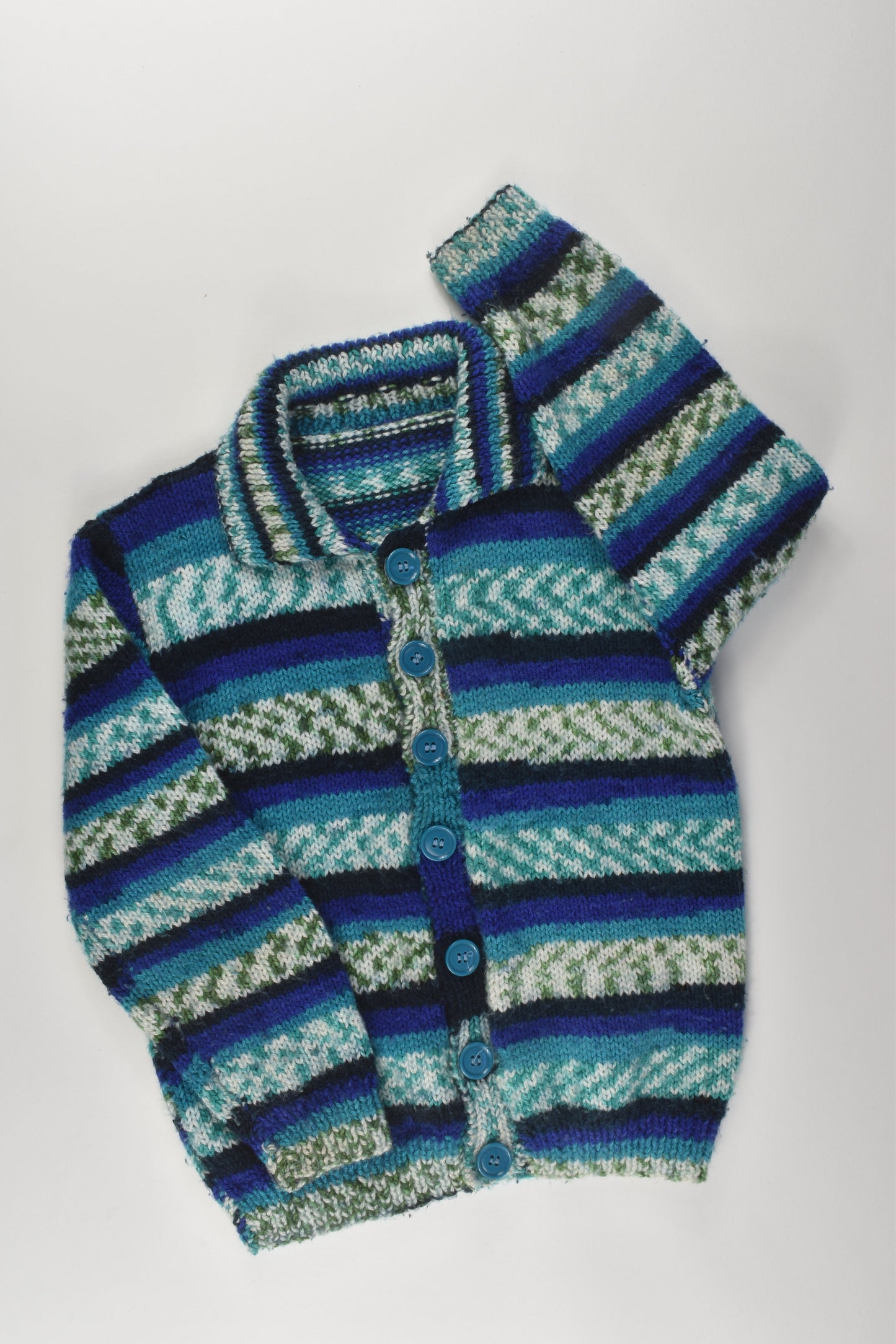 Handmade Size 4-5 Knit Cardigan