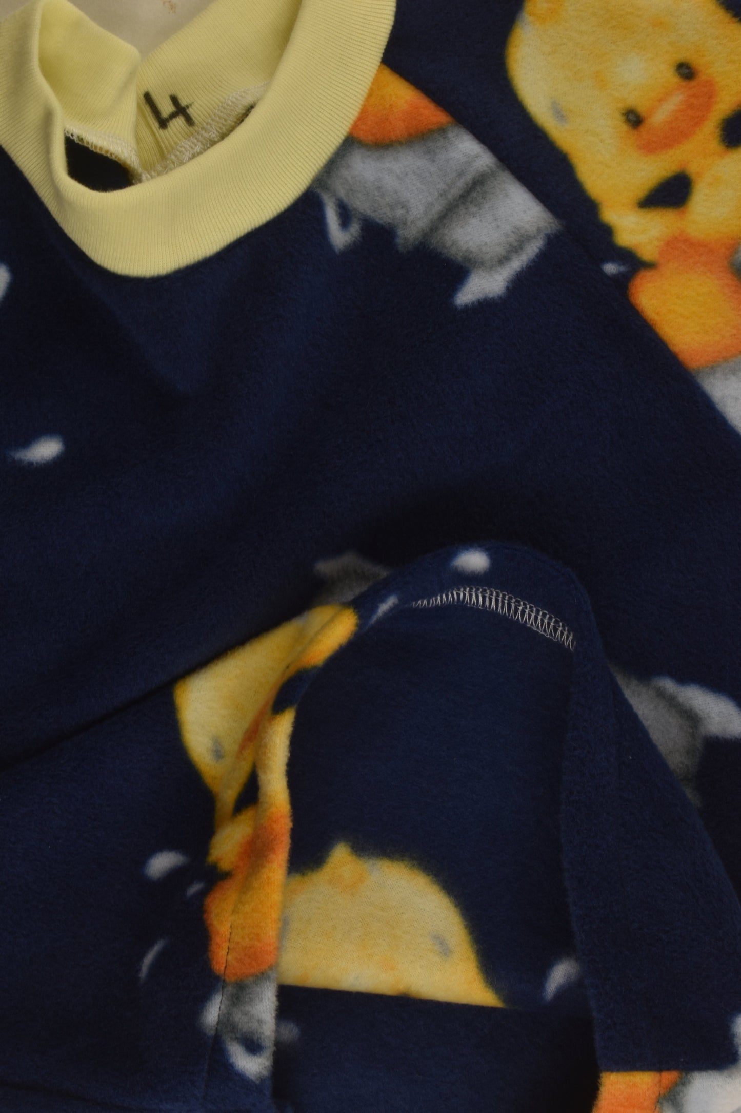 Handmade Size 4 Fleece Jumper