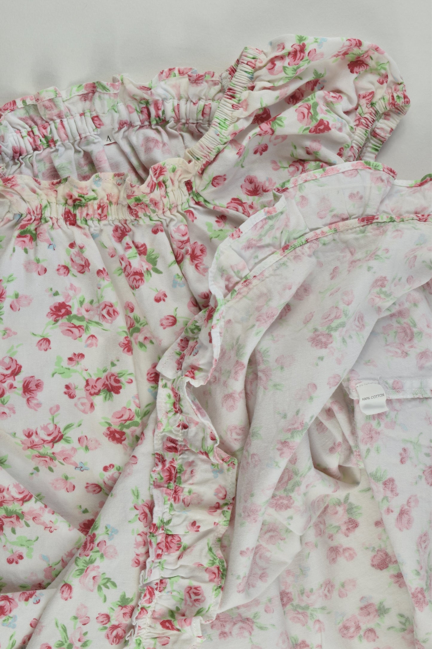 Handmade Size 4 Roses Dress