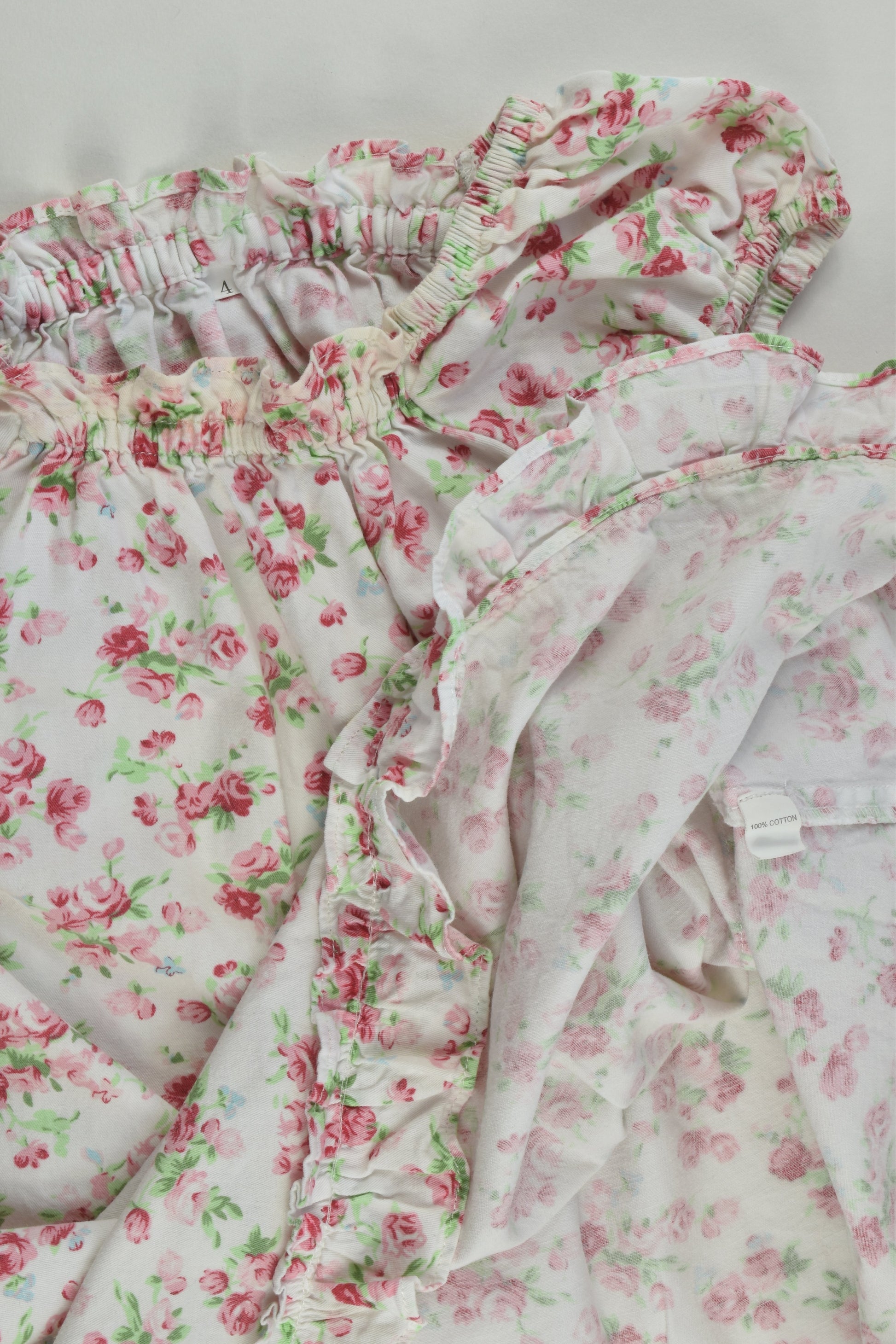 Handmade Size 4 Roses Dress
