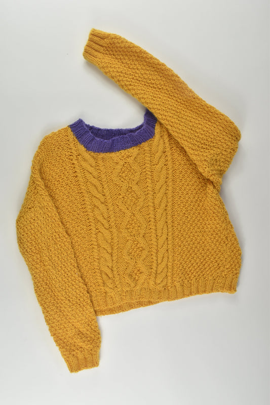 Handmade Size 5-6 Knit Jumper