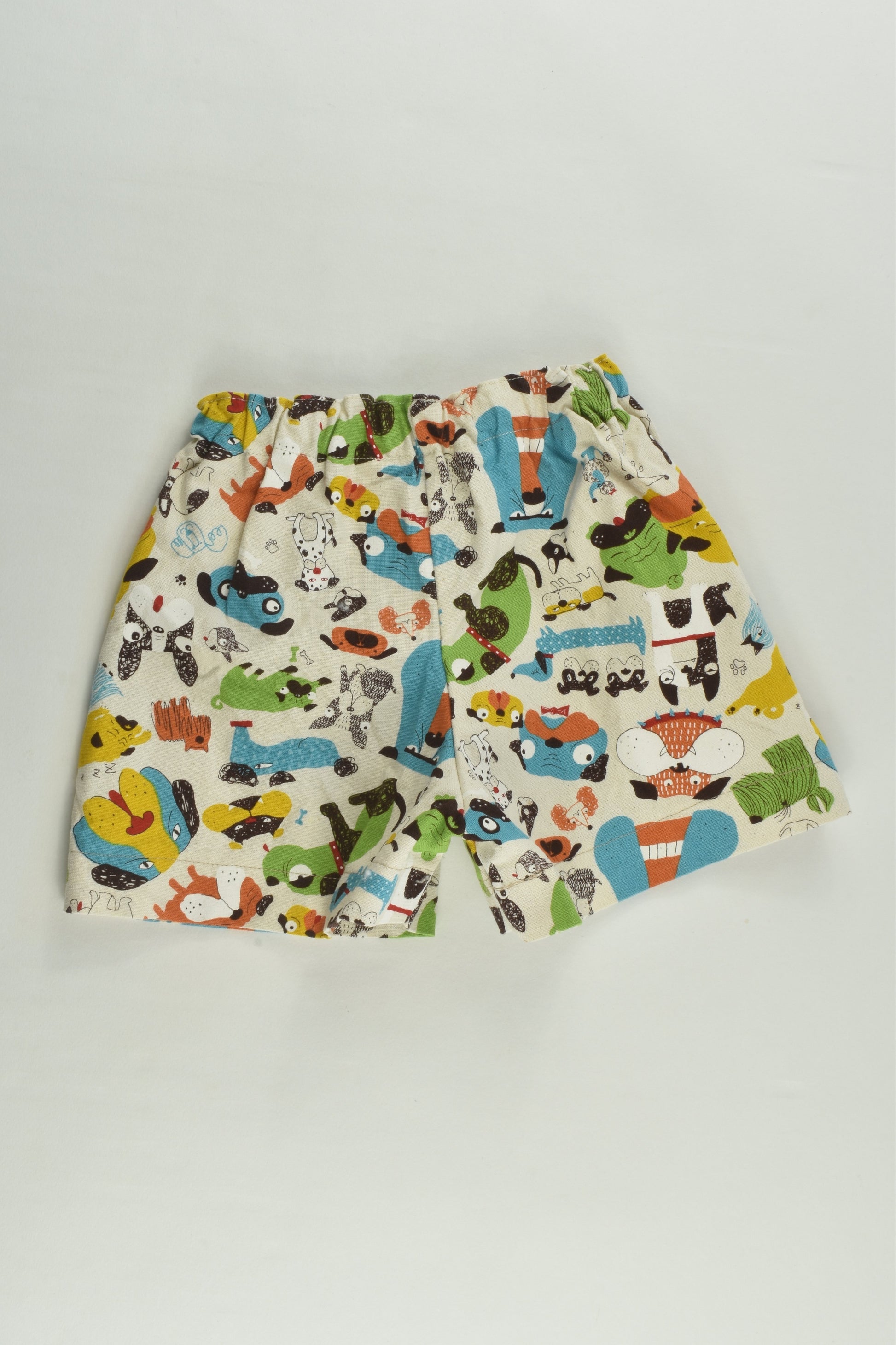 Handmade Size approx 0-1 Dogs Linen-feel Shorts