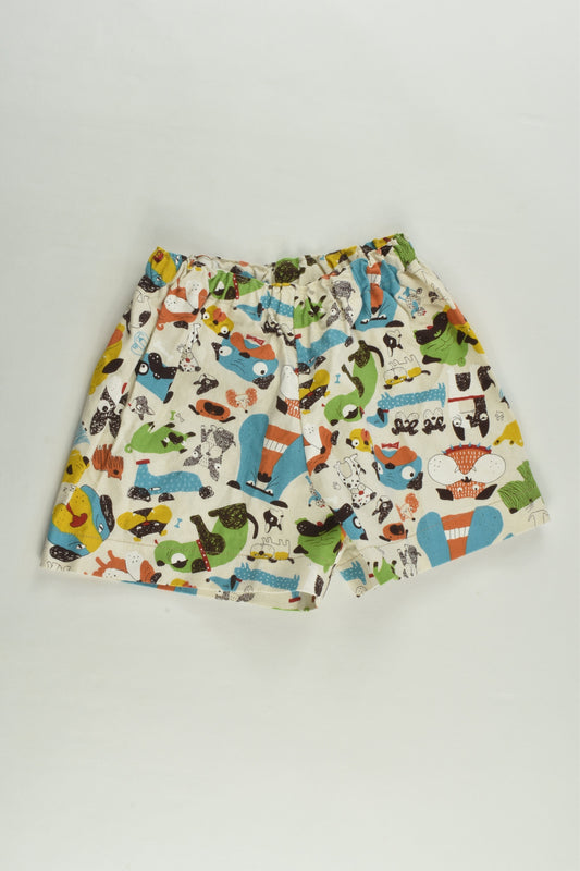 Handmade Size approx 0-1 Dogs Linen-feel Shorts