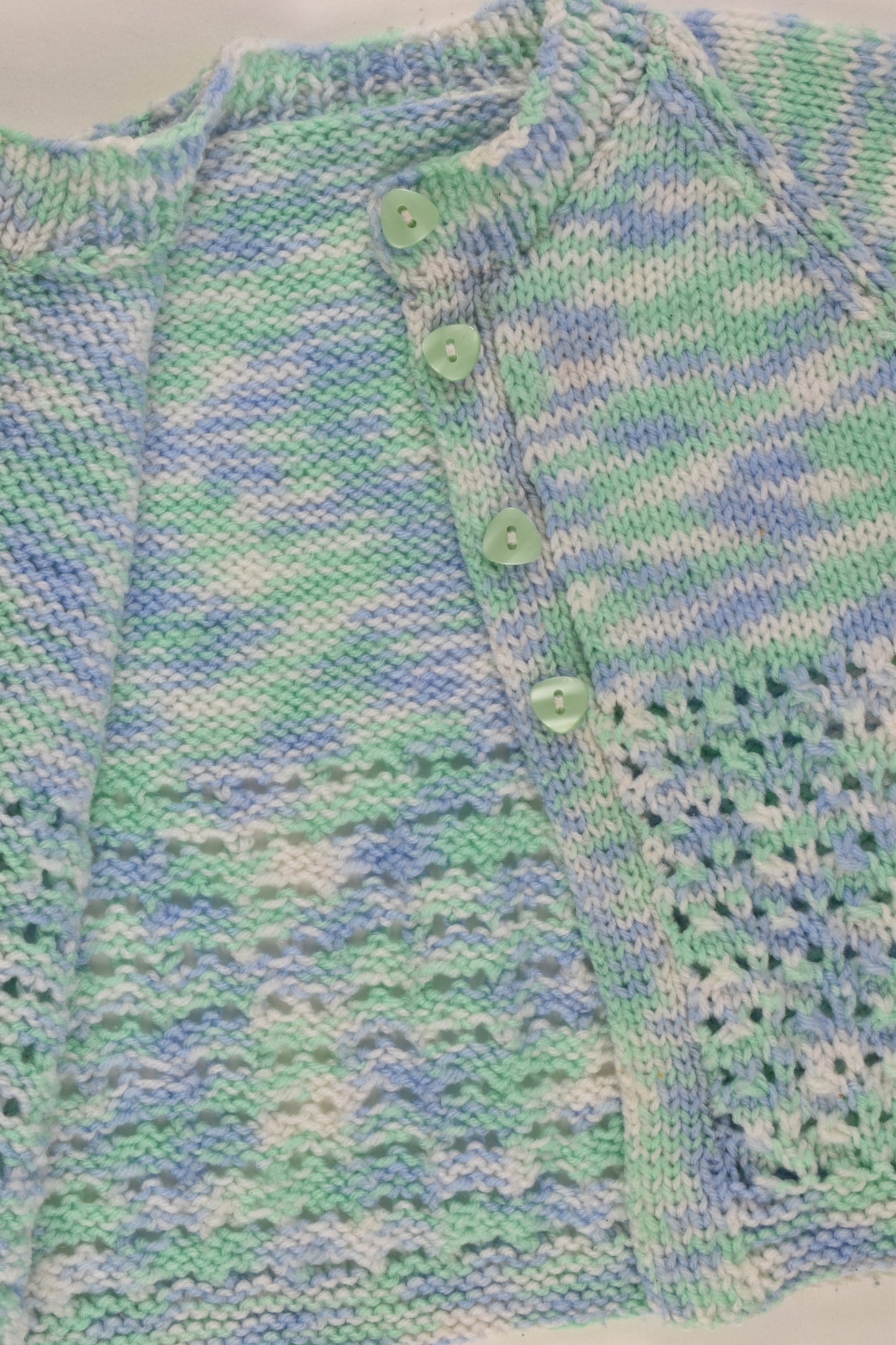 Handmade Size approx 0-1 Knit Cardigan