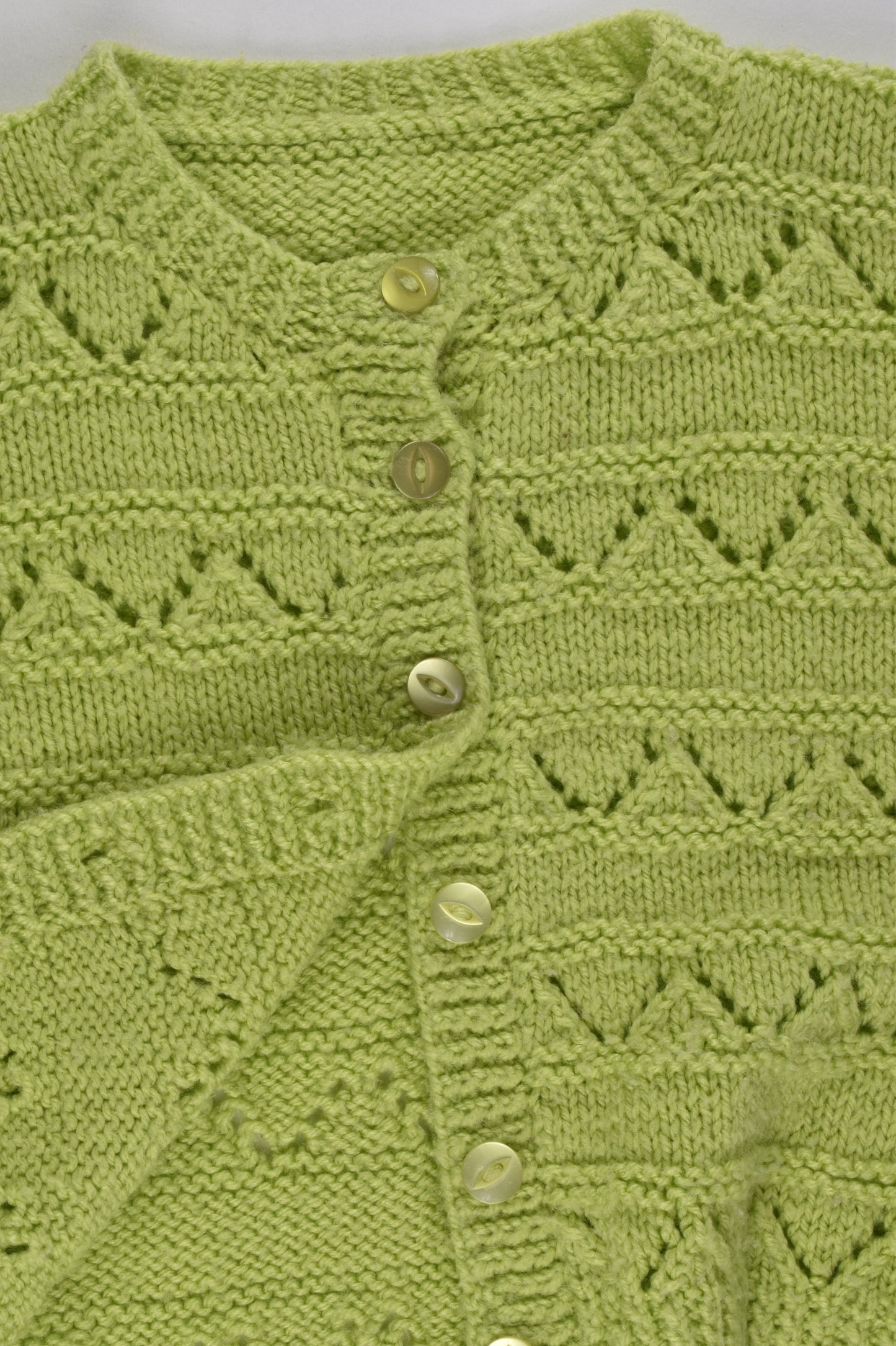 Handmade Size approx 0-1 Knit Cardigan