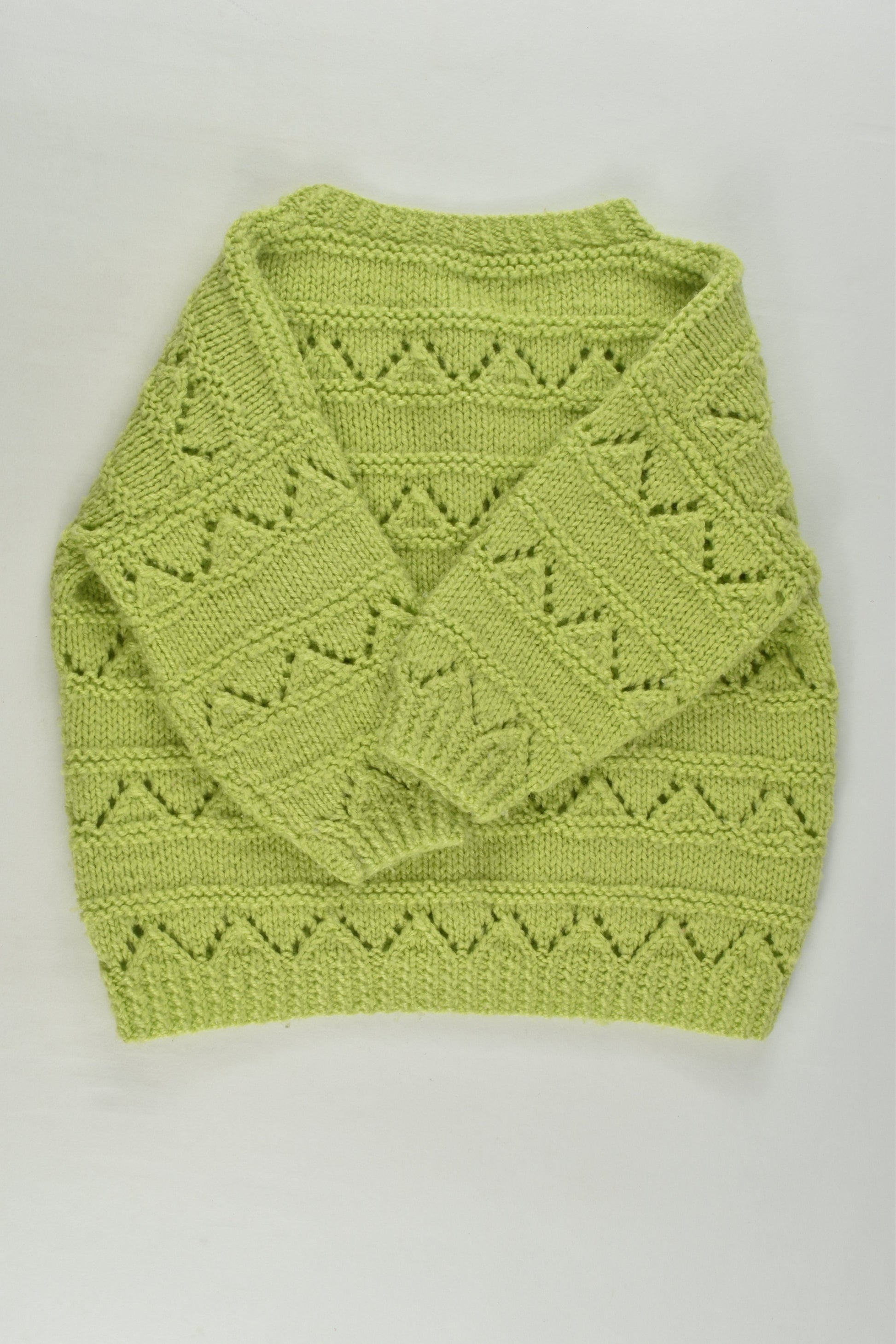 Handmade Size approx 0-1 Knit Cardigan