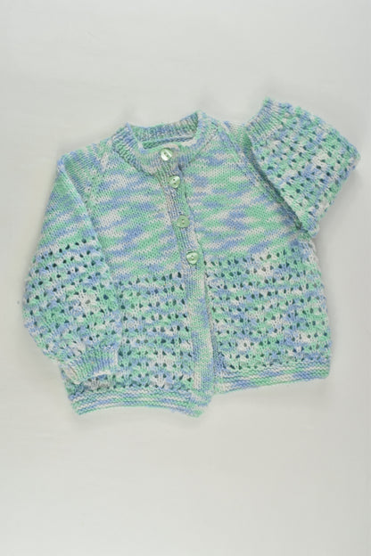 Handmade Size approx 0-1 Knit Cardigan
