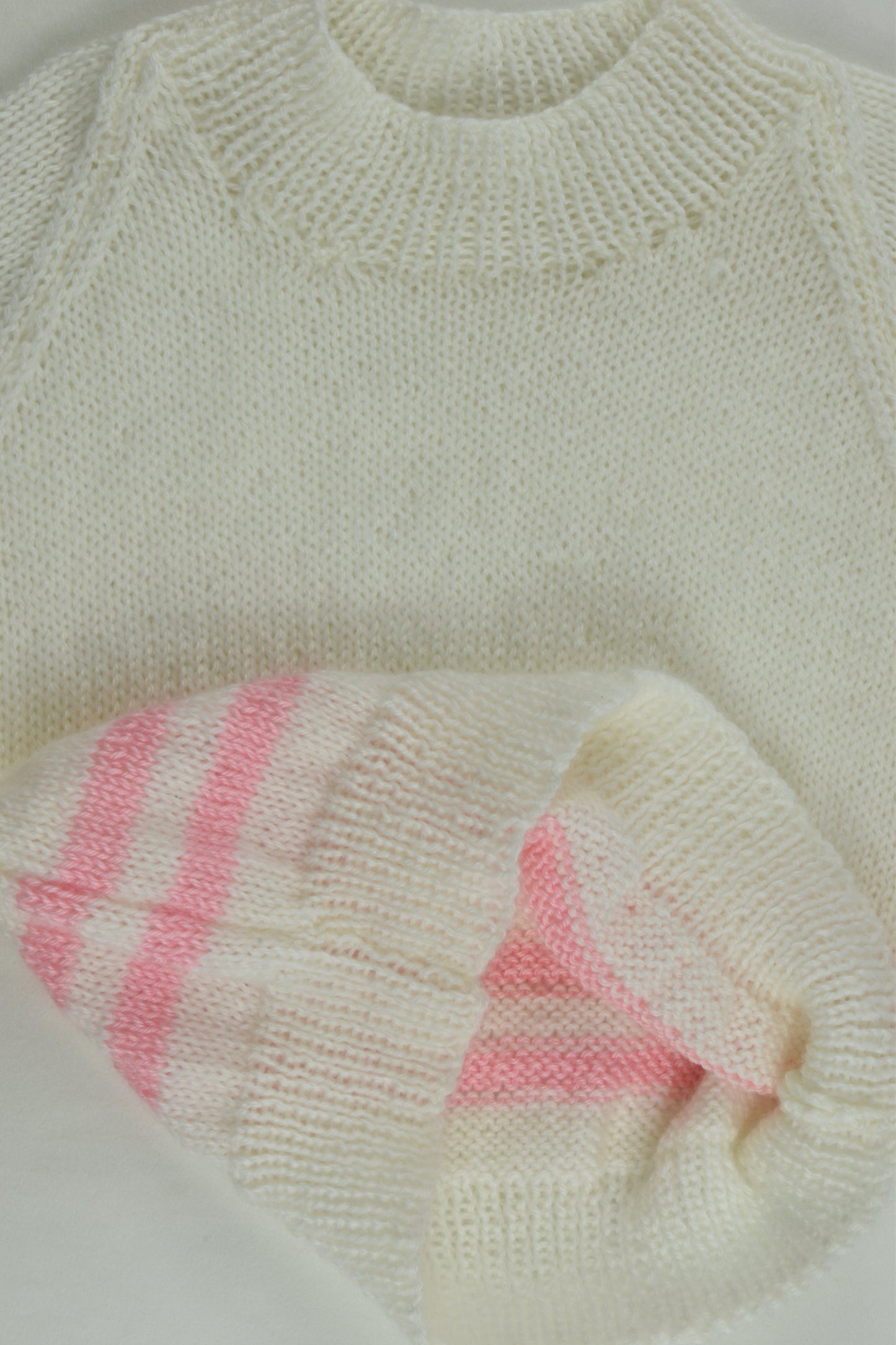 Handmade Size approx 0-1 Knit Jumper