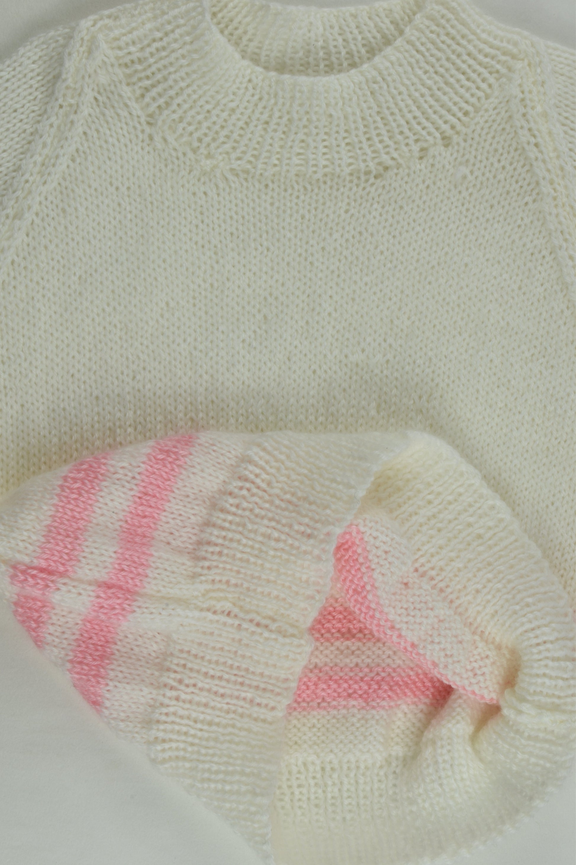 Handmade Size approx 0-1 Knit Jumper