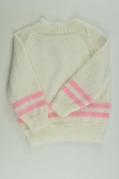Handmade Size approx 0-1 Knit Jumper
