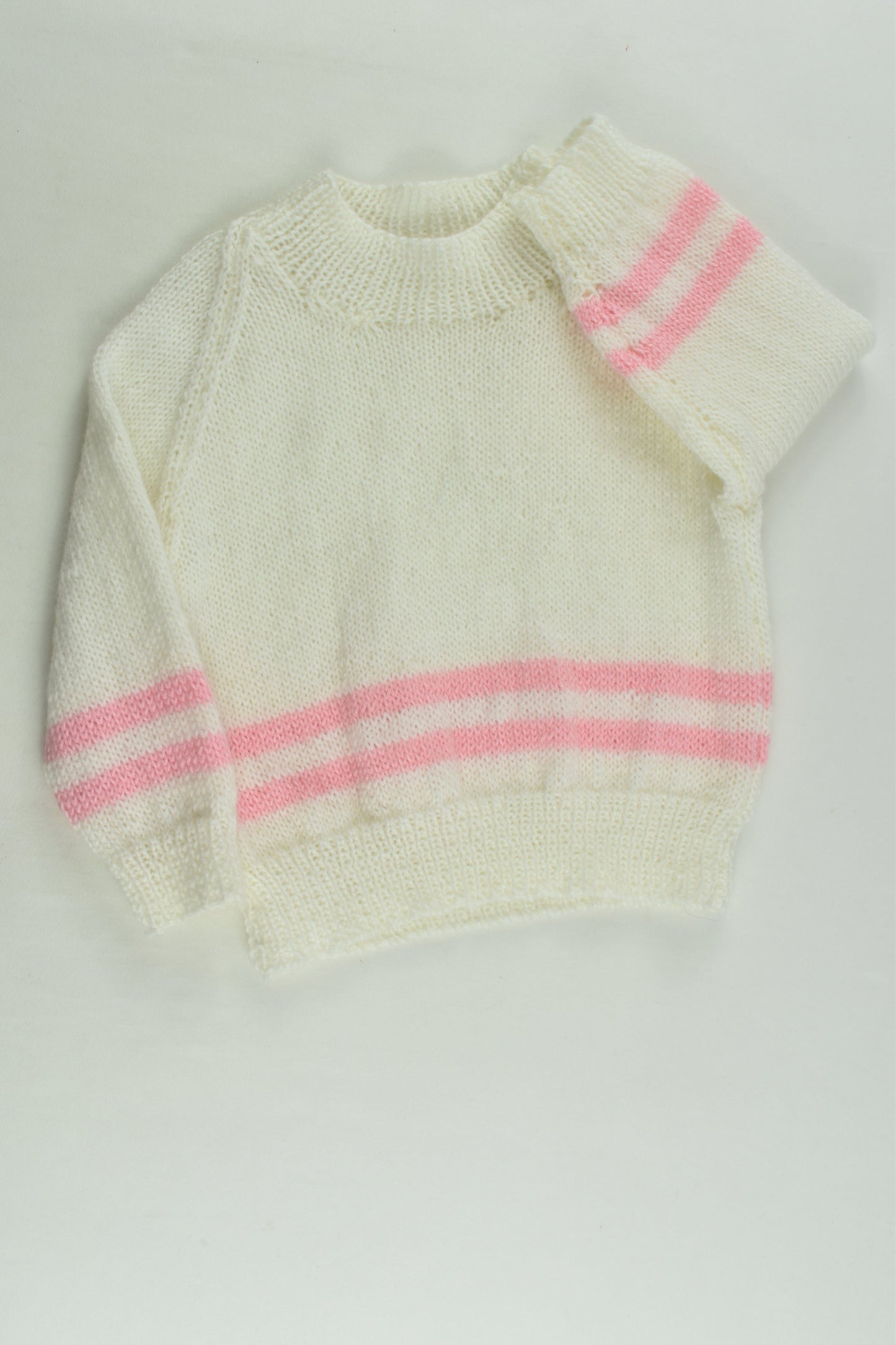 Handmade Size approx 0-1 Knit Jumper