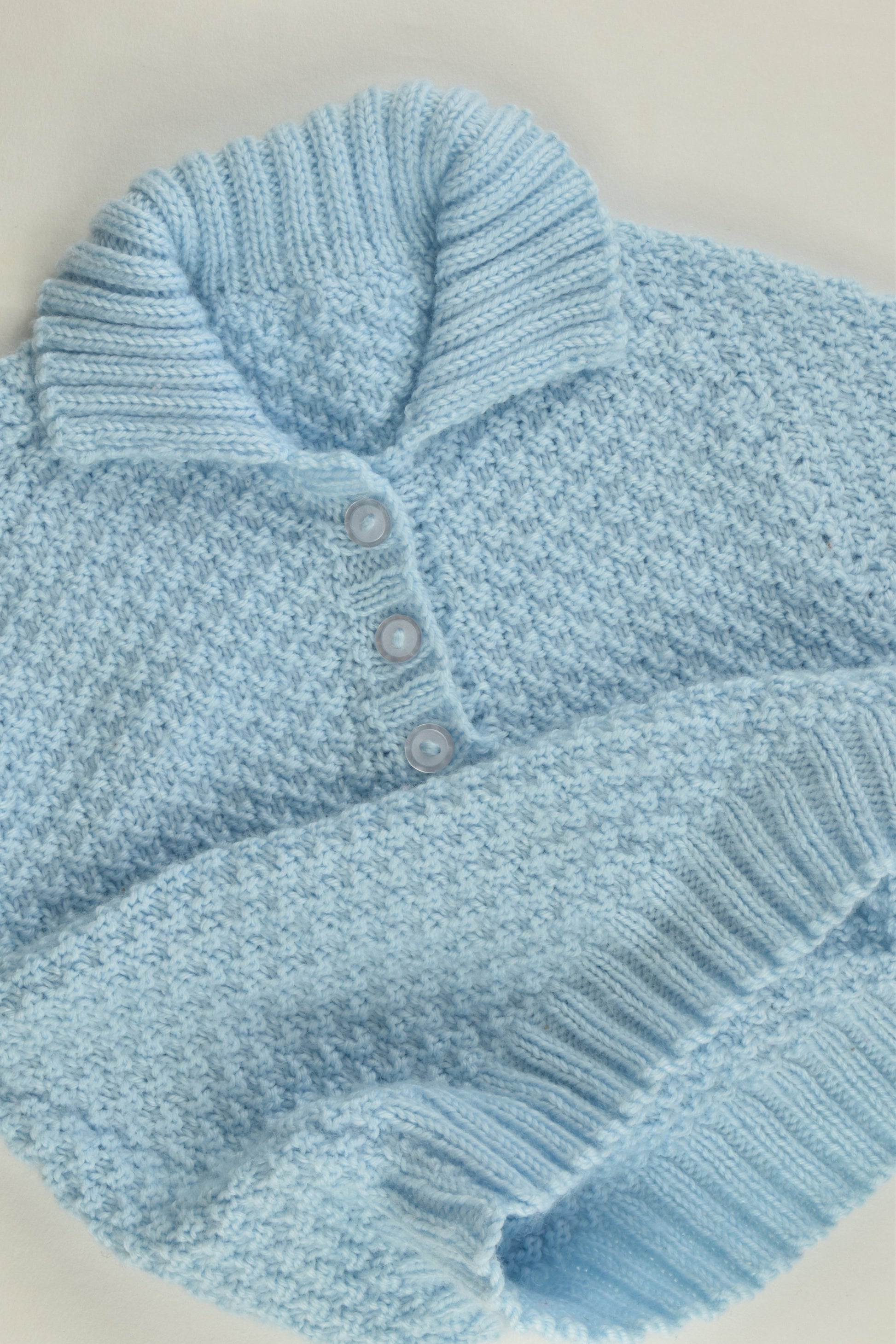 Handmade Size approx 0-1 Knitted Jumper