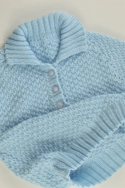 Handmade Size approx 0-1 Knitted Jumper