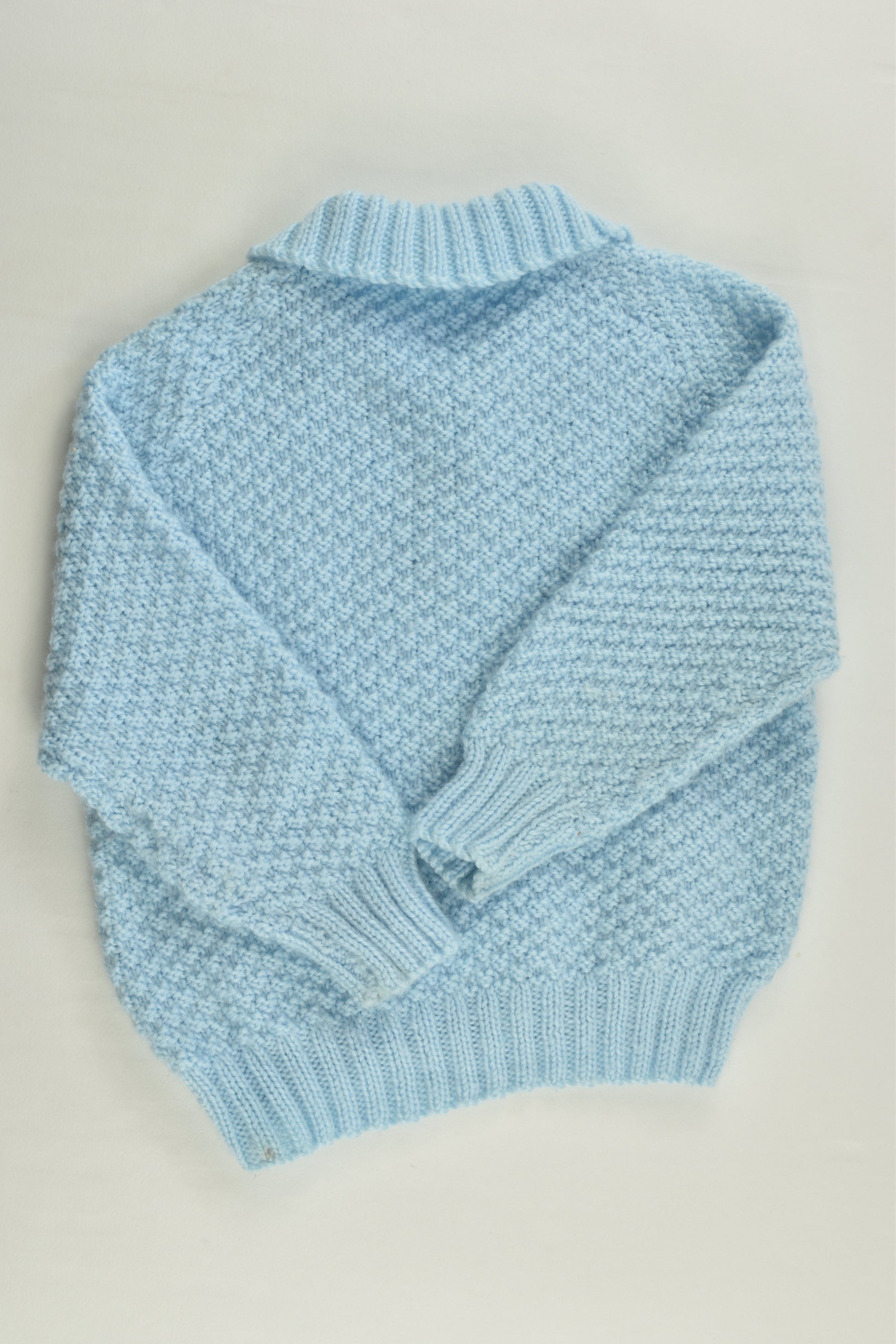 Handmade Size approx 0-1 Knitted Jumper