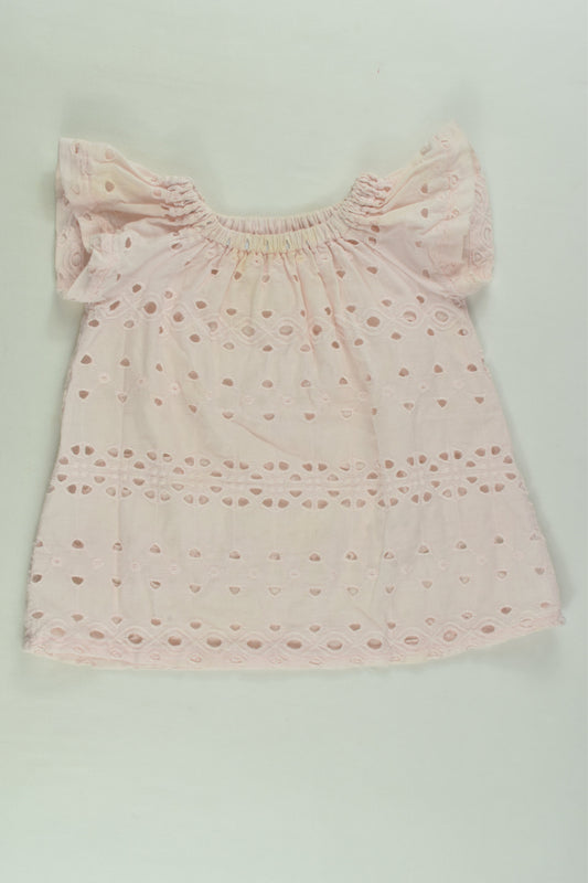 Handmade Size approx 0-1 Lace Blouse/Tunic