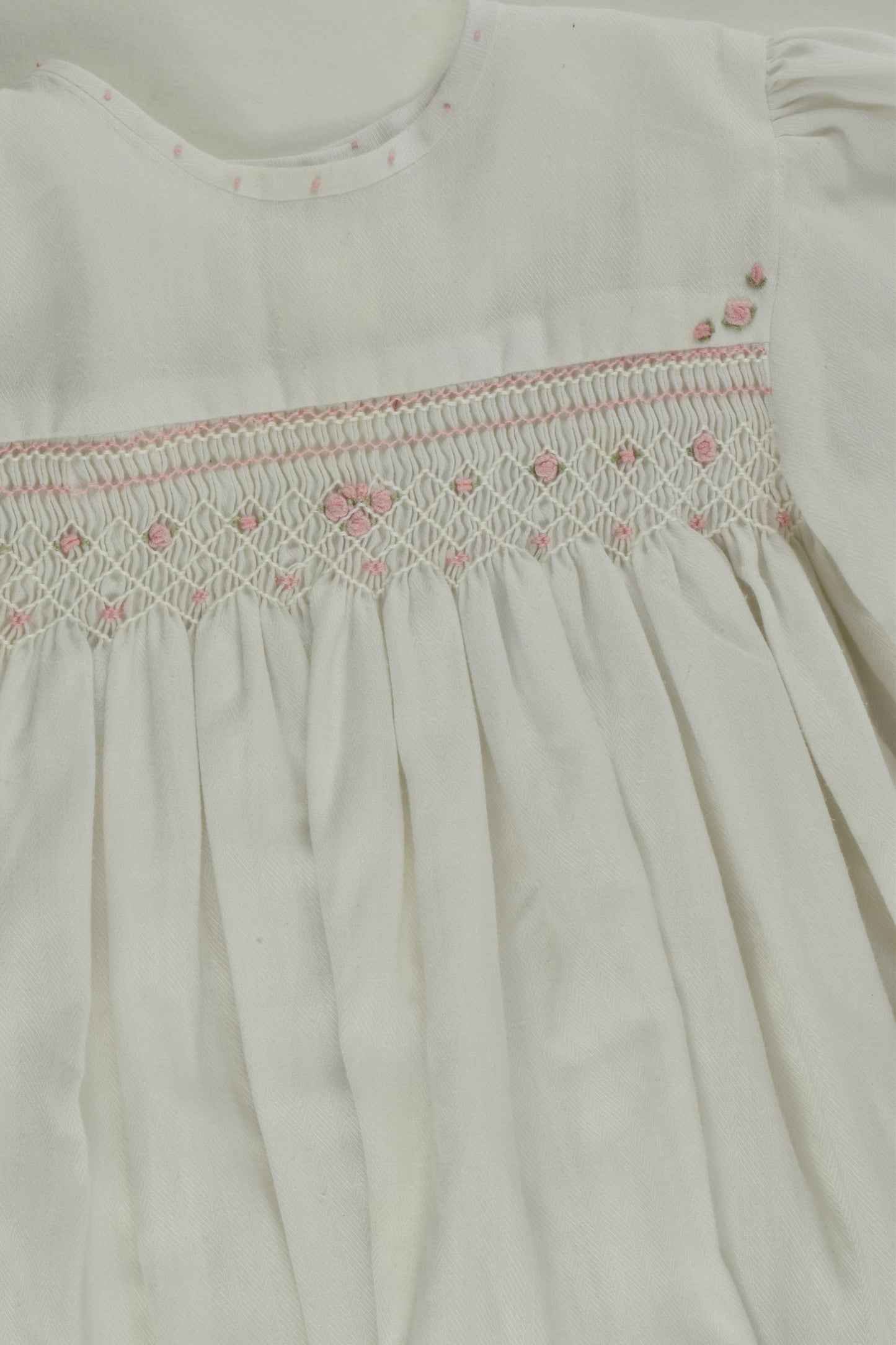 Handmade Size approx 0-1 Smocked Dress