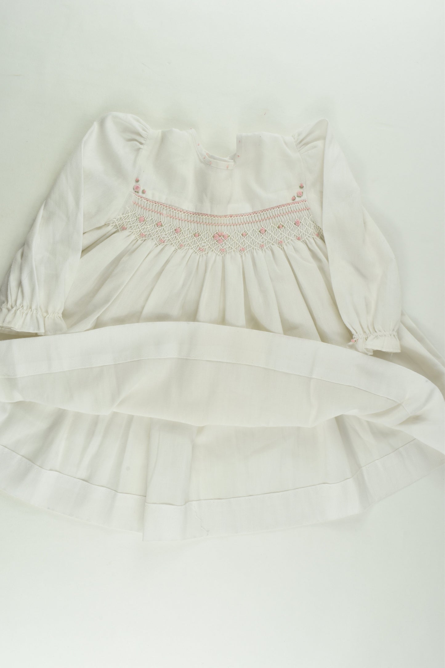 Handmade Size approx 0-1 Smocked Dress