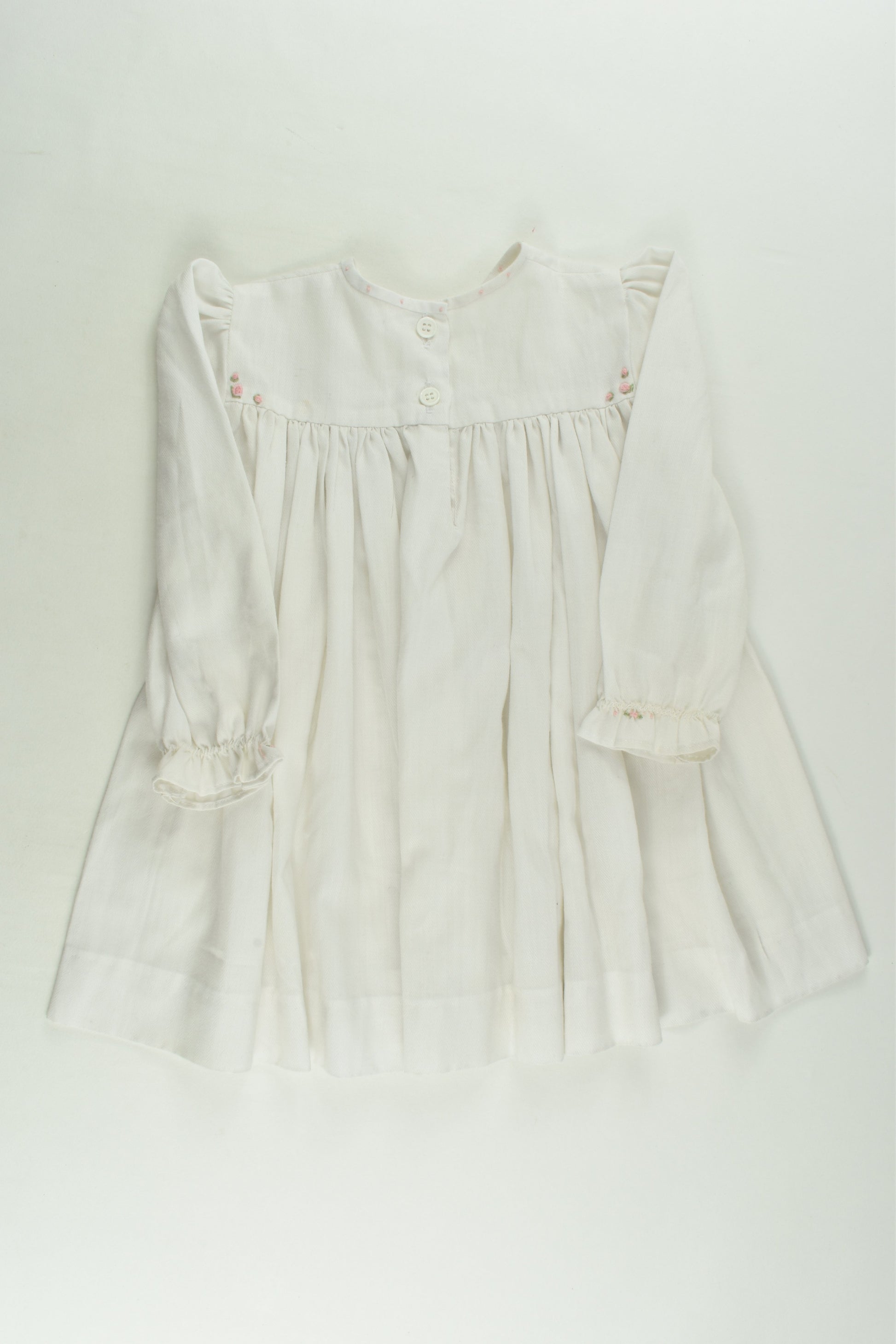 Handmade Size approx 0-1 Smocked Dress