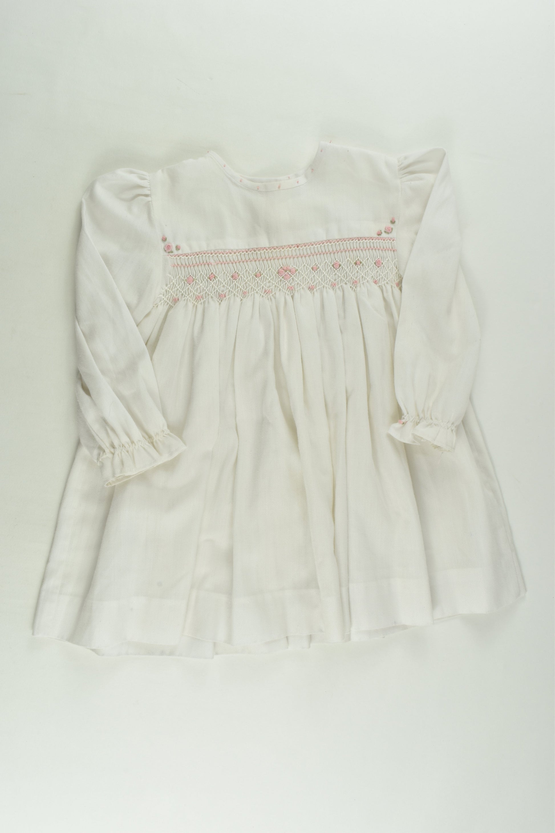 Handmade Size approx 0-1 Smocked Dress