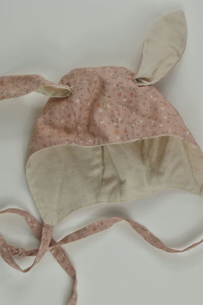 Handmade Size approx 0-6 months Bonnet