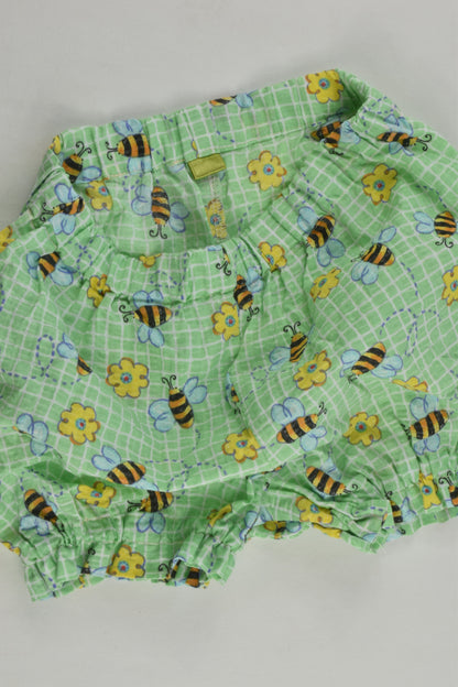Handmade Size approx 0 Bee Shorts
